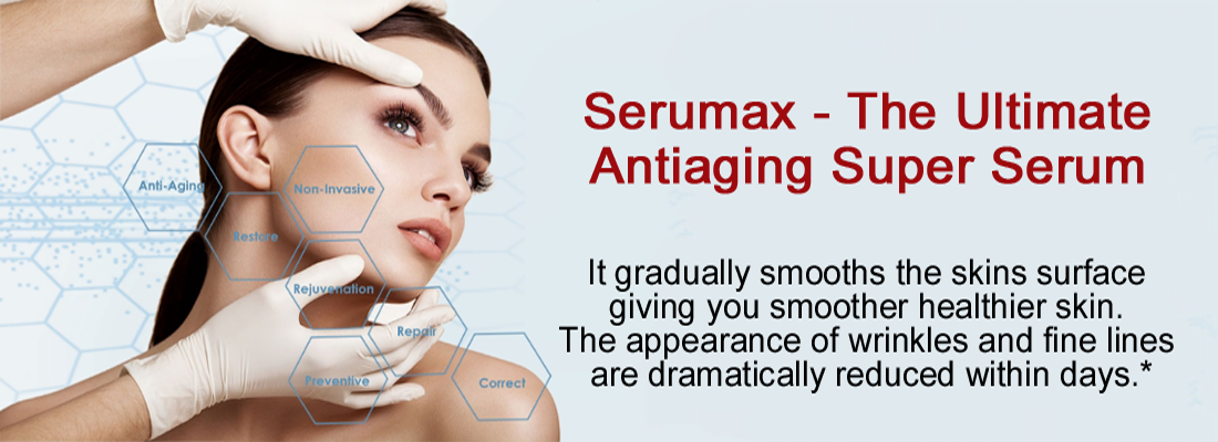 Serumax Australia's number 1 anti aging facial serum